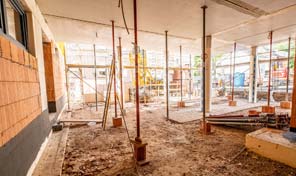 Baustellenbilder Mehrfamilienhausbau ZENZ-Massivhaus